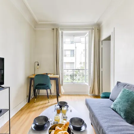 Apartamento Quiet & Refurbished 1br Parisian Retreat-paris 16 *